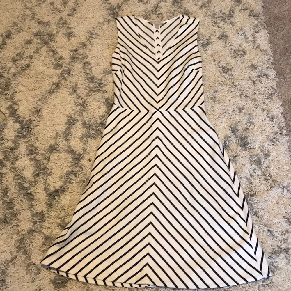Banana Republic ponte knit midi dress
